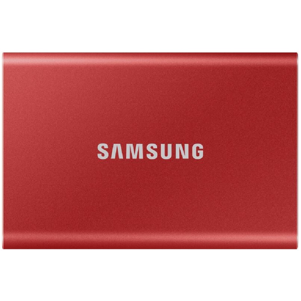 Eladó 1TB külső SSD USB3.2 Samsung T7 piros - olcsó, Új Eladó - Miskolc ( Borsod-Abaúj-Zemplén ) fotó