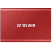 Eladó 2TB külső SSD USB3.2 Samsung T7 piros - olcsó, Új Eladó - Miskolc ( Borsod-Abaúj-Zemplén ) fotó 1