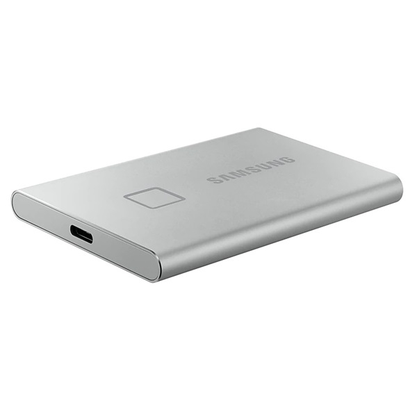 Eladó Már csak volt!!! 2TB külső SSD USB3.2 ezüst ujjlenyomatolvasós Samsung T7 Touch - olcsó, Új Eladó Már csak volt!!! - Miskolc ( Borsod-Abaúj-Zemplén ) fotó