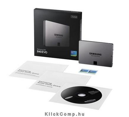Eladó Már csak volt!!! Samsung SSD 750GB EVO Basic, MZ-7TE750BW (840 Series, SATA3) - olcsó, Új Eladó Már csak volt!!! - Miskolc ( Borsod-Abaúj-Zemplén ) fotó
