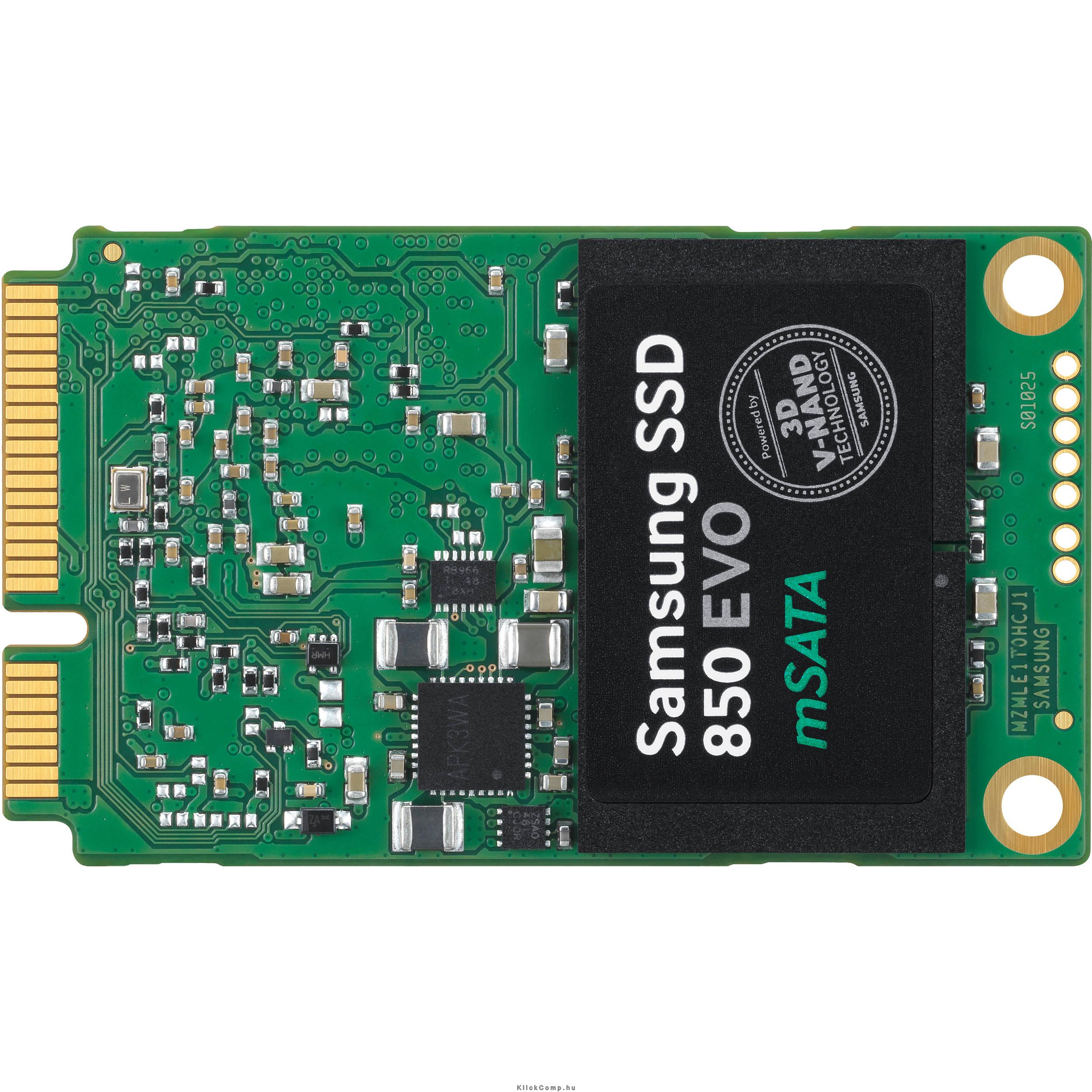 Eladó Már csak volt!!! 1TB SSD mSATA Samsung EVO 850 - olcsó, Új Eladó Már csak volt!!! - Miskolc ( Borsod-Abaúj-Zemplén ) fotó