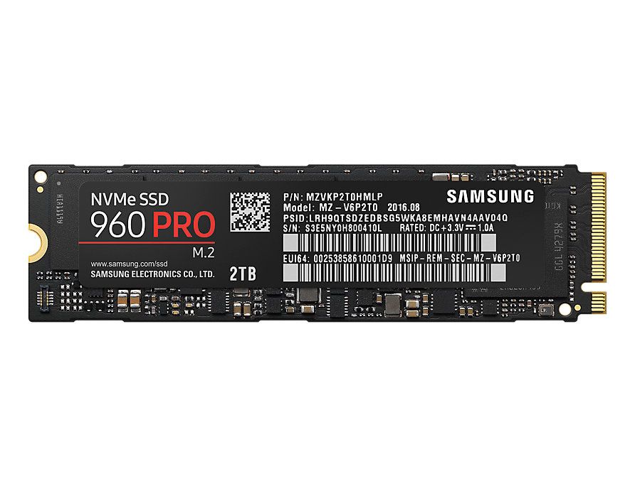 Eladó Már csak volt!!! 2TB SSD M.2 SATA Samsung 960 Series PRO - olcsó, Új Eladó Már csak volt!!! - Miskolc ( Borsod-Abaúj-Zemplén ) fotó