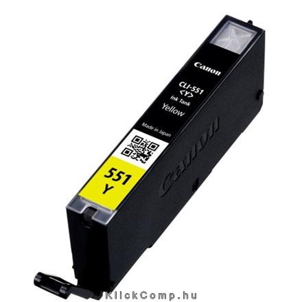 Eladó Már csak volt!!! Canon CLI-551Y XL Chipes Sárga patron 13ml - olcsó, Új Eladó Már csak volt!!! - Miskolc ( Borsod-Abaúj-Zemplén ) fotó