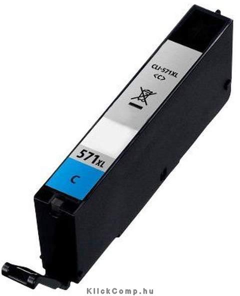 Eladó Már csak volt!!! Canon CLI-571C XL utángyártott tintapatron Chipes Cián patron 13ml - olcsó, Új Eladó Már csak volt!!! - Miskolc ( Borsod-Abaúj-Zemplén ) fotó
