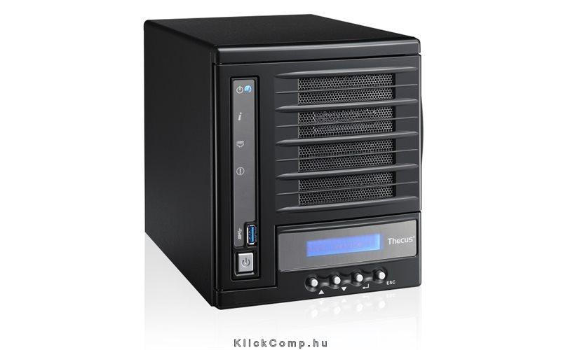 Eladó Már csak volt!!! Thecus N4520 (NAS, 4 HDD hely, CPU: Dual Core 1,2 Ghz, RAM: 2GB, SATA, 1x RJ45, - olcsó, Új Eladó Már csak volt!!! - Miskolc ( Borsod-Abaúj-Zemplén ) fotó
