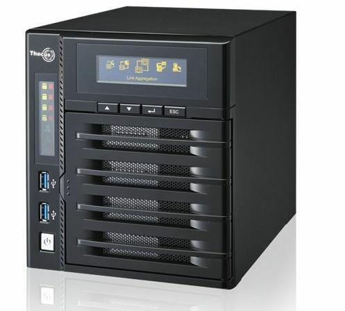 Eladó Már csak volt!!! Thecus N4800 (NAS, 4 HDD hely, Olv:105MB s, Írás:113MB s, SATA,2xRJ-45, 2xUSB2.0 - olcsó, Új Eladó Már csak volt!!! - Miskolc ( Borsod-Abaúj-Zemplén ) fotó