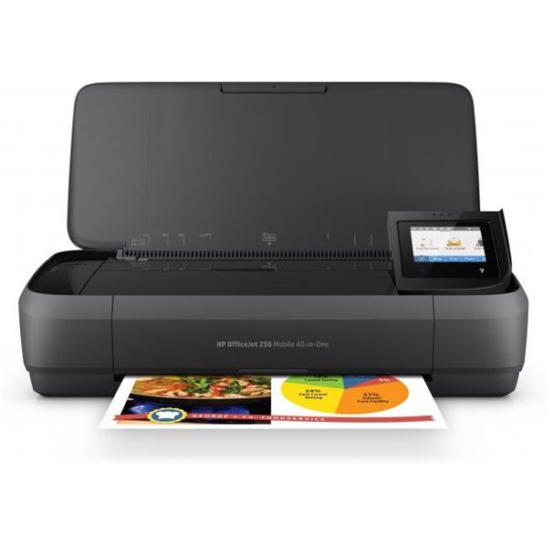 Eladó Már csak volt!!! Multifunkciós nyomtató tintasugaras A4 Színes hordozható HP OfficeJet 252 mobile - olcsó, Új Eladó Már csak volt!!! - Miskolc ( Borsod-Abaúj-Zemplén ) fotó