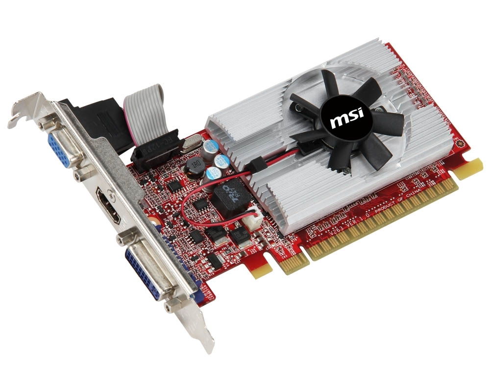 Eladó Már csak volt!!! MSI PCI-E Nvidia GT520 (2048MB, DDR3, 64 bit, 810 1800Mhz, HDMI DVI-D D-Sub ) Lo - olcsó, Új Eladó Már csak volt!!! - Miskolc ( Borsod-Abaúj-Zemplén ) fotó