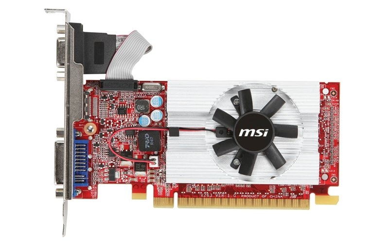 Eladó Már csak volt!!! MSI PCI-E Nvidia GT610 (1024MB, DDR3, 64bit, 810 1334Mhz, DVI, HDMI, D-SUB, LP, - olcsó, Új Eladó Már csak volt!!! - Miskolc ( Borsod-Abaúj-Zemplén ) fotó