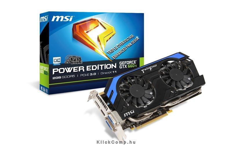 Eladó Már csak volt!!! MSI N660Ti PE 2GD5 OC nVidia GDDR5 2GB 192bit PCI-E videokártya - olcsó, Új Eladó Már csak volt!!! - Miskolc ( Borsod-Abaúj-Zemplén ) fotó