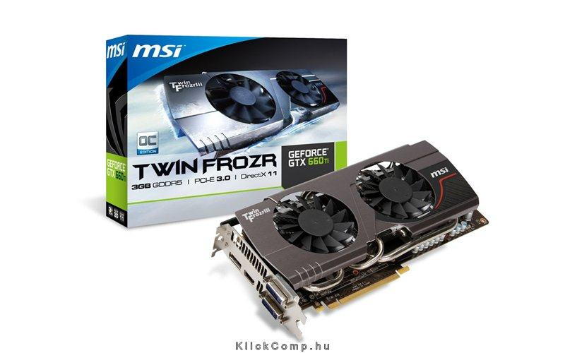 Eladó Már csak volt!!! MSI N660TI TF 3GD5 OC nVidia 3GB GDDR5 192bit GDDR5 PCI-E videokártya - olcsó, Új Eladó Már csak volt!!! - Miskolc ( Borsod-Abaúj-Zemplén ) fotó