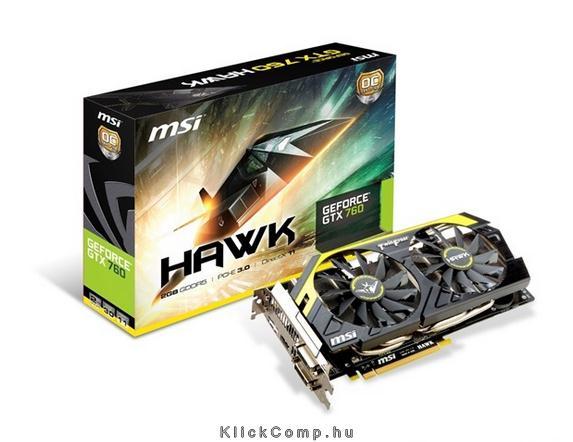 Eladó Már csak volt!!! MSI N760 HAWK nVidia 2GB GDDR5 256bit PCI-E videokártya - olcsó, Új Eladó Már csak volt!!! - Miskolc ( Borsod-Abaúj-Zemplén ) fotó