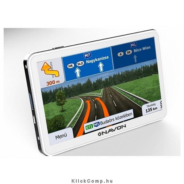 Eladó Már csak volt!!! Navigáció 5" GPS NAVON N670 plus 5" iGO8 Magyarország fehér - olcsó, Új Eladó Már csak volt!!! - Miskolc ( Borsod-Abaúj-Zemplén ) fotó