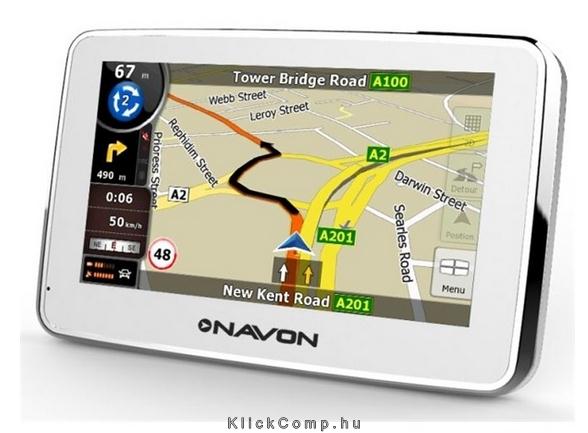 Eladó Már csak volt!!! 4,3" navigáció iGO8 Magyarország fehér GPS N490 plus - olcsó, Új Eladó Már csak volt!!! - Miskolc ( Borsod-Abaúj-Zemplén ) fotó