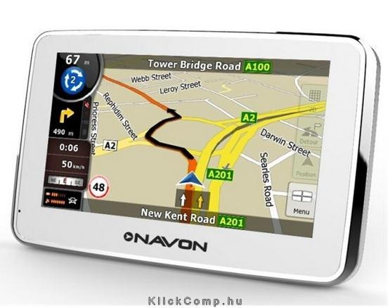 Eladó Már csak volt!!! 4,3" navigáció iGO8 Európa 40 ország fehér GPS N490 plus - olcsó, Új Eladó Már csak volt!!! - Miskolc ( Borsod-Abaúj-Zemplén ) fotó