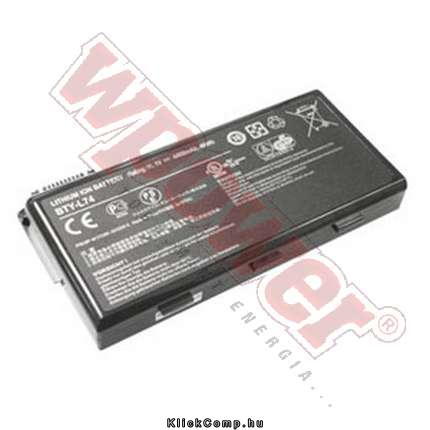 Eladó Már csak volt!!! MSI BTY-L74, BTY-L75 akkumulátor 4400mAh - olcsó, Új Eladó Már csak volt!!! - Miskolc ( Borsod-Abaúj-Zemplén ) fotó