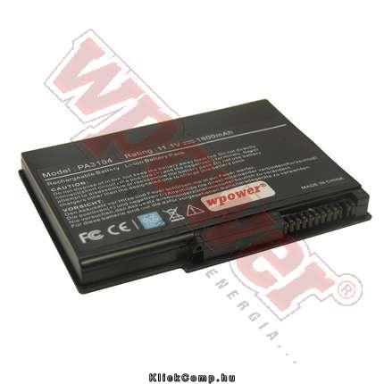 Eladó Már csak volt!!! Toshiba PA3154U-2BAS akkumulátor 1800mAh Notebook akku 1 év gar - olcsó, Új Eladó Már csak volt!!! - Miskolc ( Borsod-Abaúj-Zemplén ) fotó
