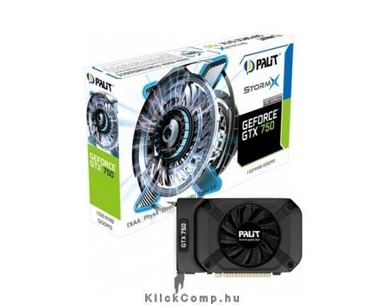 Eladó Már csak volt!!! PALIT GTX750 StormX OC nVidia 1GB GDDR5 128bit PCI-E videokártya - olcsó, Új Eladó Már csak volt!!! - Miskolc ( Borsod-Abaúj-Zemplén ) fotó