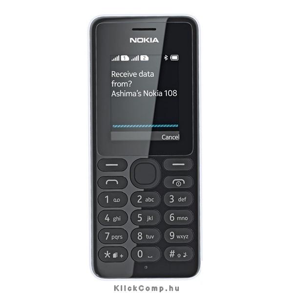 Eladó Már csak volt!!! Dual SIM mobiltelefon Nokia 108 Black - olcsó, Új Eladó Már csak volt!!! - Miskolc ( Borsod-Abaúj-Zemplén ) fotó