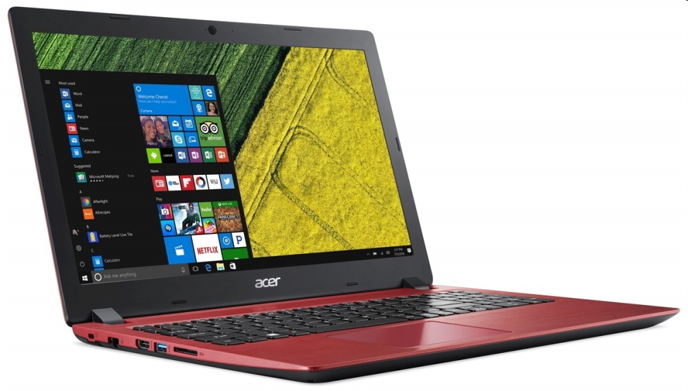 Eladó Már csak volt!!! Acer Aspire laptop 15.6" N4200 4GB 500GB  A315-31-P1T2  Endless Fekete és  Piros - olcsó, Új Eladó Már csak volt!!! - Miskolc ( Borsod-Abaúj-Zemplén ) fotó