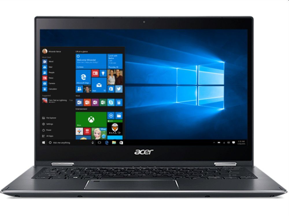 Eladó Már csak volt!!! Acer Spin laptop 13,3" FHD IPS i7-8550U 8GB 512GB Int. VGA Win10 szürke SP513-52 - olcsó, Új Eladó Már csak volt!!! - Miskolc ( Borsod-Abaúj-Zemplén ) fotó