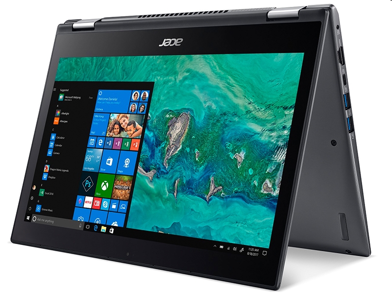 Eladó Már csak volt!!! Acer Spin laptop 13,3" FHD IPS i5-8265U 8GB 512GB Int. VGA Win10 szürke Acer Spi - olcsó, Új Eladó Már csak volt!!! - Miskolc ( Borsod-Abaúj-Zemplén ) fotó