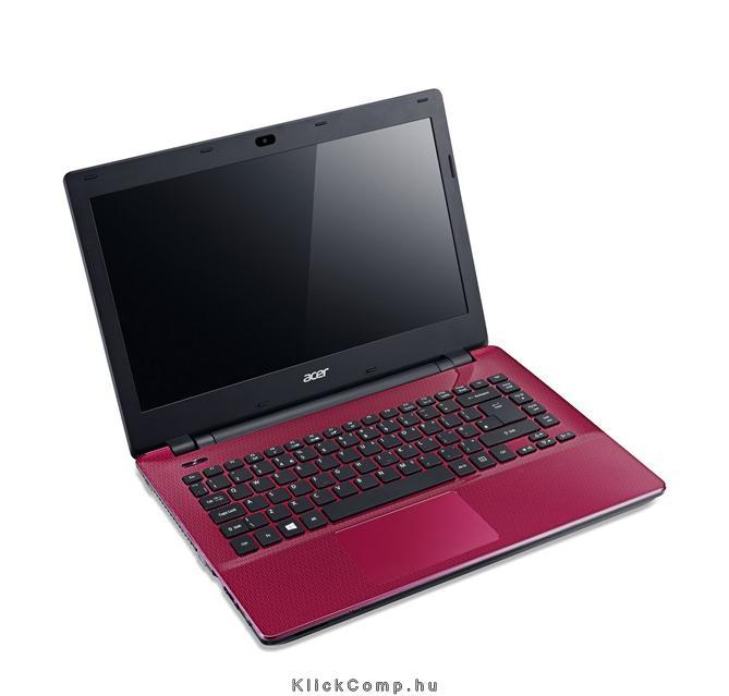 Eladó Már csak volt!!! Acer Aspire E5 14" notebook CQC N2940 4GB 500GB DVD piros Acer E5-411-C8EK - olcsó, Új Eladó Már csak volt!!! - Miskolc ( Borsod-Abaúj-Zemplén ) fotó