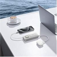 Eladó Baseus Free2Pull gyorstöltő powerbank 10000 mAh, 30W, beépített USB Type-C kábel - olcsó, Új Eladó - Miskolc ( Borsod-Abaúj-Zemplén ) fotó 5