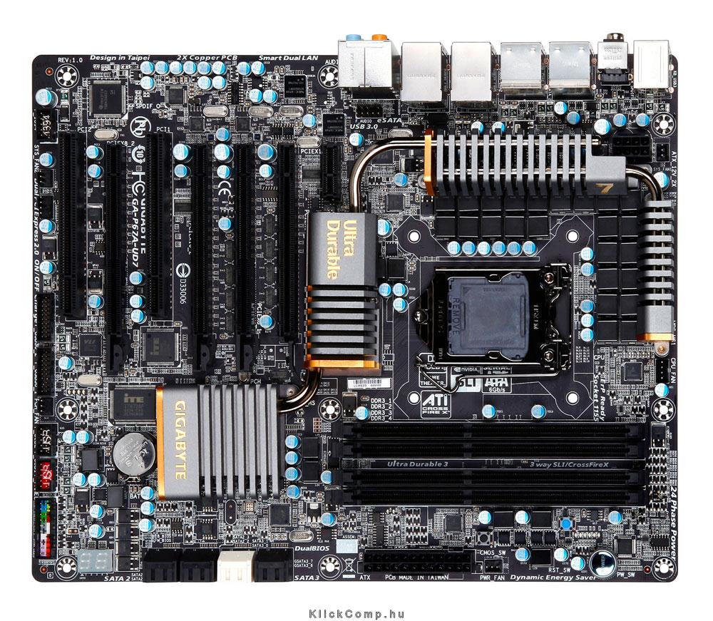 Eladó Már csak volt!!! Gigabyte P67A-UD7 ATX alaplap - olcsó, Új Eladó Már csak volt!!! - Miskolc ( Borsod-Abaúj-Zemplén ) fotó