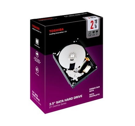 Eladó Már csak volt!!! 2TB 3.5" SATA HDD Toshiba Retail kit - olcsó, Új Eladó Már csak volt!!! - Miskolc ( Borsod-Abaúj-Zemplén ) fotó