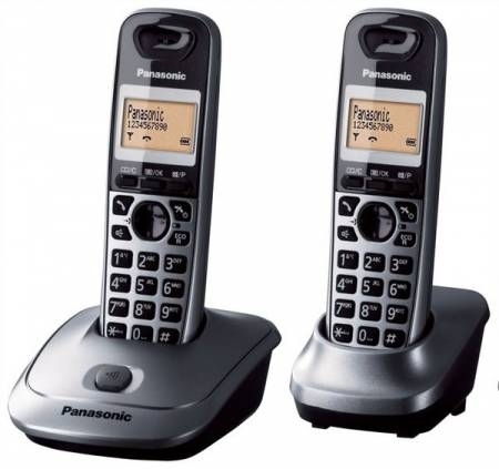 Eladó Már csak volt!!! Panasonic KX-TG2512HGM DUO DECT kihangosítható hívóazonosítós metálszürke telefo - olcsó, Új Eladó Már csak volt!!! - Miskolc ( Borsod-Abaúj-Zemplén ) fotó