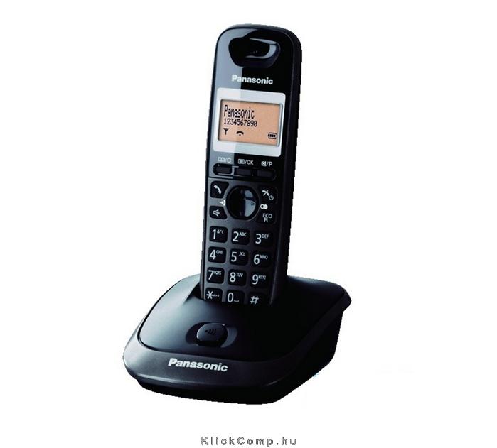 Eladó Már csak volt!!! Panasonic KX-TG2511HGT DECT kihangosítható hívóazonosítós titánfekete telefon - olcsó, Új Eladó Már csak volt!!! - Miskolc ( Borsod-Abaúj-Zemplén ) fotó