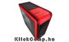 Eladó Már csak volt!!! Számítógépház ATX mATX 2xUSB3.0 2xUSB2.0 DEEPCOOL PANGU SW-RD fekete-piros ablak - olcsó, Új Eladó Már csak volt!!! - Miskolc ( Borsod-Abaúj-Zemplén ) fotó 2