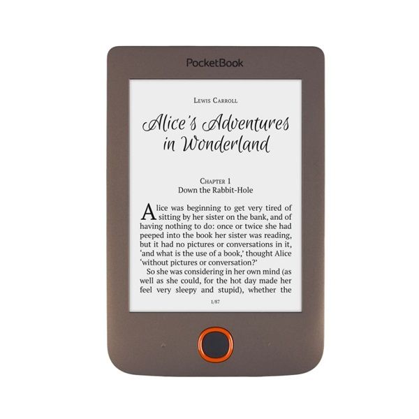 Eladó Már csak volt!!! e-book olvasó 6" E-Ink 8GB wifi mUSB mSD olvasó POCKETBOOK PB615 BASIC LUX Barna - olcsó, Új Eladó Már csak volt!!! - Miskolc ( Borsod-Abaúj-Zemplén ) fotó