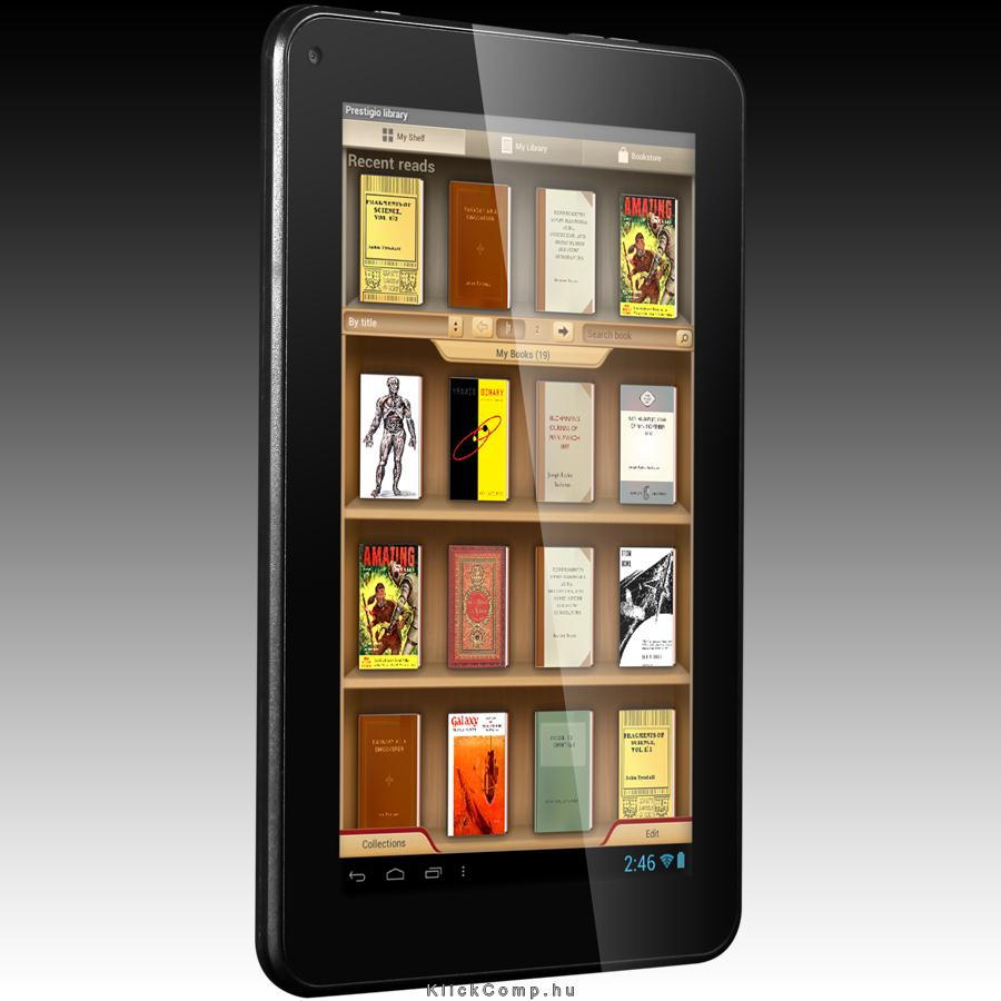 Eladó Már csak volt!!! E-Book olvasó 7” 17.8 cm 4GB 480x800 TFT LCD fekete PRESTIGIO Reader MultiReader - olcsó, Új Eladó Már csak volt!!! - Miskolc ( Borsod-Abaúj-Zemplén ) fotó