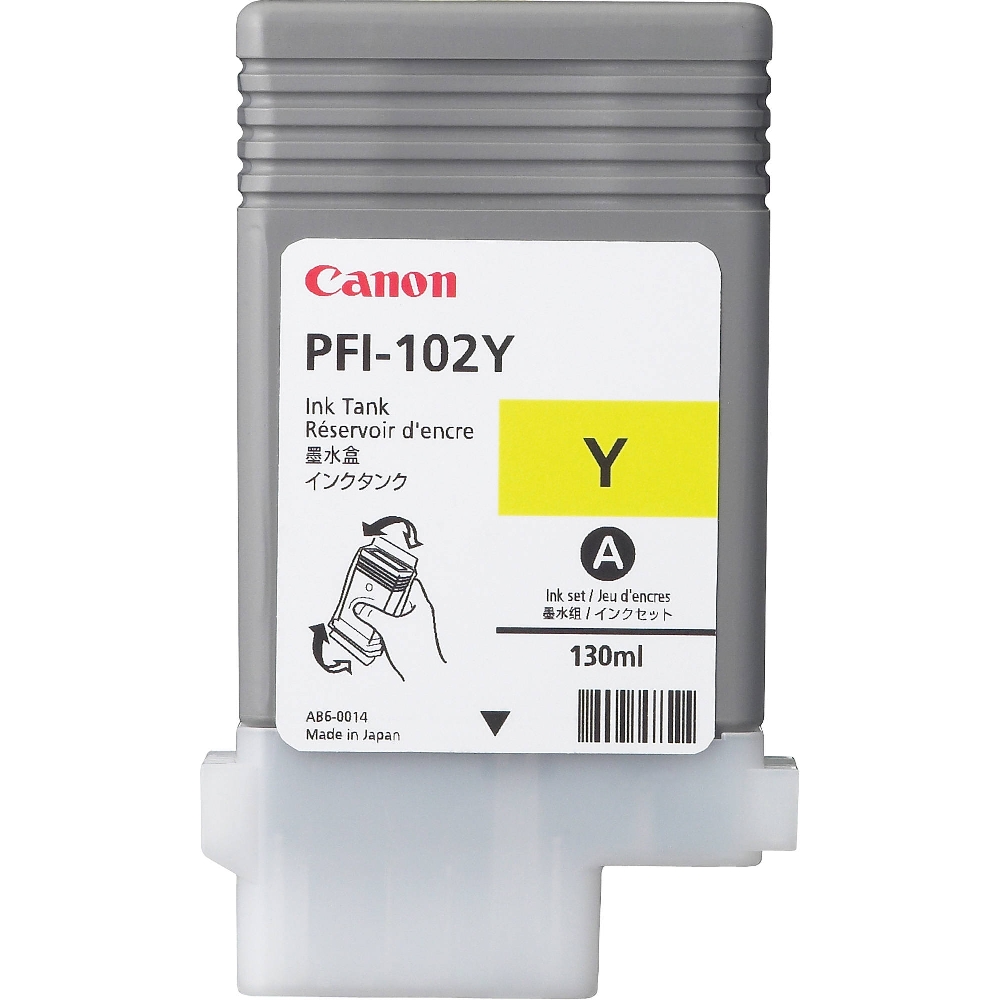 Eladó Már csak volt!!! Canon PFI-102Y sárga tartály, iPF500 600 700 750, 130ml - olcsó, Új Eladó Már csak volt!!! - Miskolc ( Borsod-Abaúj-Zemplén ) fotó