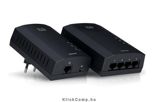 Eladó Már csak volt!!! Linksys PLSK400 Powerline AV Ethernet Adapter Kit - olcsó, Új Eladó Már csak volt!!! - Miskolc ( Borsod-Abaúj-Zemplén ) fotó
