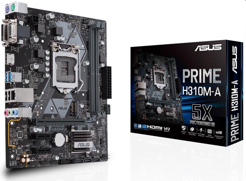 Eladó Már csak volt!!! Alaplap H310M LGA1151 ASUS PRIME H310M-A - olcsó, Új Eladó Már csak volt!!! - Miskolc ( Borsod-Abaúj-Zemplén ) fotó