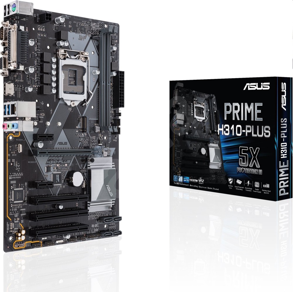 Eladó Már csak volt!!! Alaplap H310 LGA1151 ASUS PRIME H310-PLUS - olcsó, Új Eladó Már csak volt!!! - Miskolc ( Borsod-Abaúj-Zemplén ) fotó