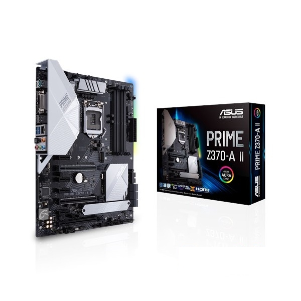 Eladó Már csak volt!!! Alaplap Z370 LGA1151 ASUS PRIME Z370-A II ATX - olcsó, Új Eladó Már csak volt!!! - Miskolc ( Borsod-Abaúj-Zemplén ) fotó