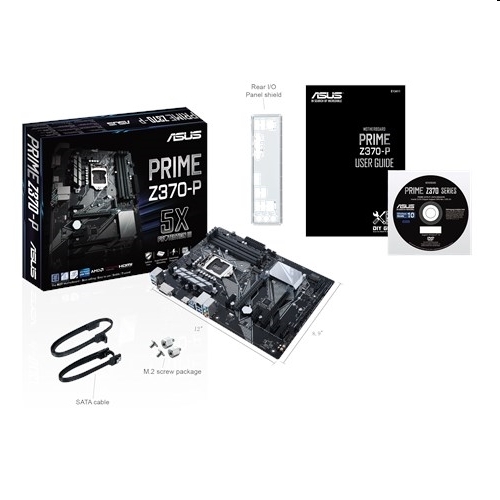 Eladó Már csak volt!!! Z370 alaplap LGA1151 ASUS PRIME Z370-P - olcsó, Új Eladó Már csak volt!!! - Miskolc ( Borsod-Abaúj-Zemplén ) fotó