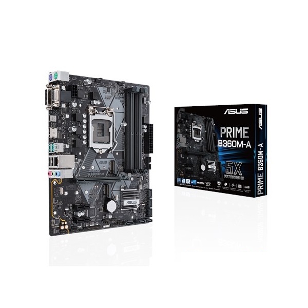 Eladó Már csak volt!!! Alaplap B360 S1151 ASUS PRIME B360M-A mATX - olcsó, Új Eladó Már csak volt!!! - Miskolc ( Borsod-Abaúj-Zemplén ) fotó