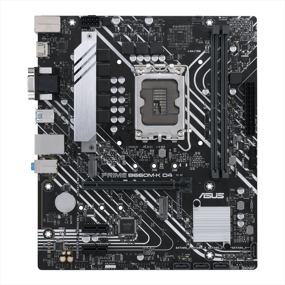 Eladó Alaplap B660 LGA1700 4xDDR4 Asus PRIME B660M-K D4 mATX - olcsó, Új Eladó - Miskolc ( Borsod-Abaúj-Zemplén ) fotó