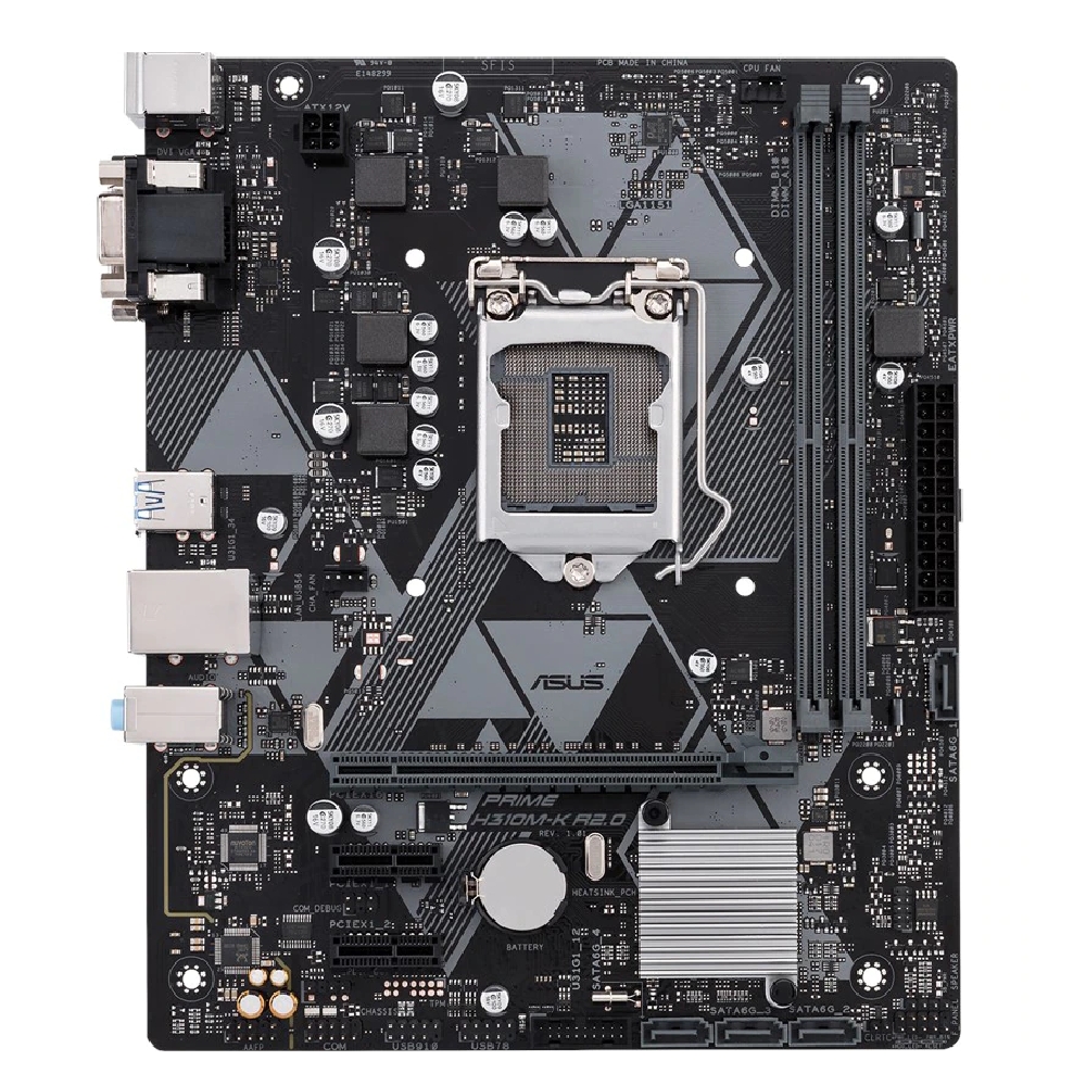 Eladó Már csak volt!!! Alaplap H310 LGA1151 2xDDR4 Asus PRIME H310M-K mATX - olcsó, Új Eladó Már csak volt!!! - Miskolc ( Borsod-Abaúj-Zemplén ) fotó