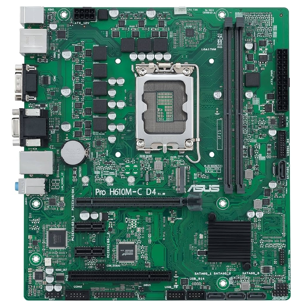 Eladó Alaplap H610 LGA1700 2xDDR4 Asus PRO H610M-C D4-CSM mATX - olcsó, Új Eladó - Miskolc ( Borsod-Abaúj-Zemplén ) fotó