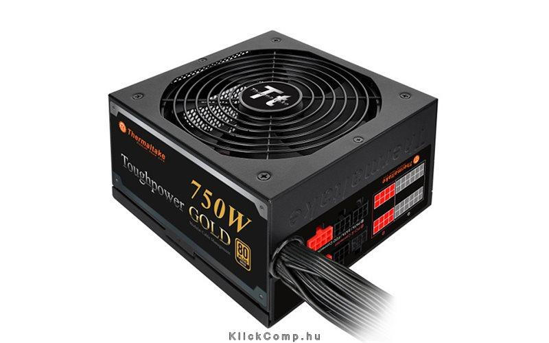 Eladó Már csak volt!!! Thermaltake ToughPower Standard 750W Moduláris tápegység "80plus GOLD"  Haswell - olcsó, Új Eladó Már csak volt!!! - Miskolc ( Borsod-Abaúj-Zemplén ) fotó
