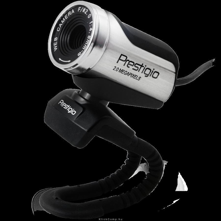 Eladó Már csak volt!!! Web kamera PRESTIGIO PWC220 (2Mpixel, 1 4", CMOS, USB 2.0) Black Silver - olcsó, Új Eladó Már csak volt!!! - Miskolc ( Borsod-Abaúj-Zemplén ) fotó