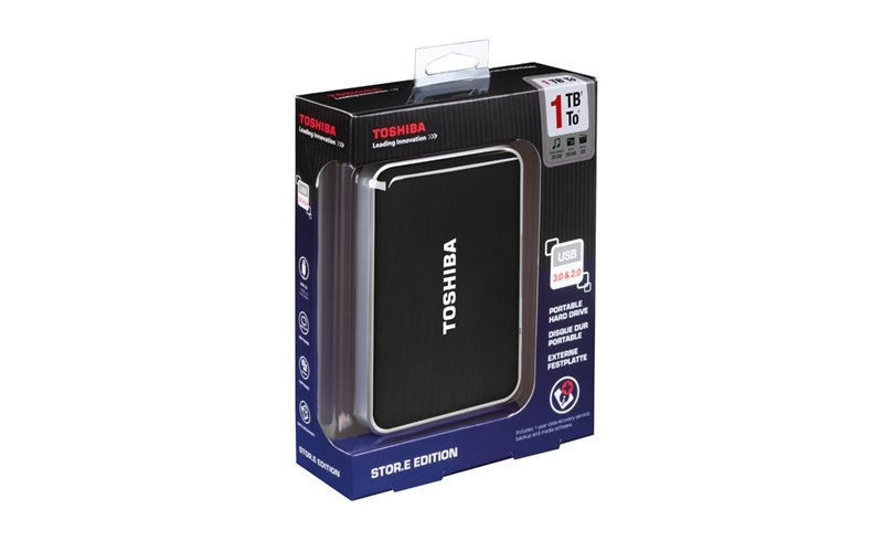 Eladó Már csak volt!!! Toshiba Külső HDD 2.5" 1TB STOR.E EDITION - Data recovery - BLACK USB3.0 (PX1804 - olcsó, Új Eladó Már csak volt!!! - Miskolc ( Borsod-Abaúj-Zemplén ) fotó