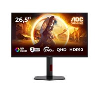 Monitor Gaming 26,5" 2560x1440 OLED 240Hz 0,03ms DisplayPort 2xHDMI AOC