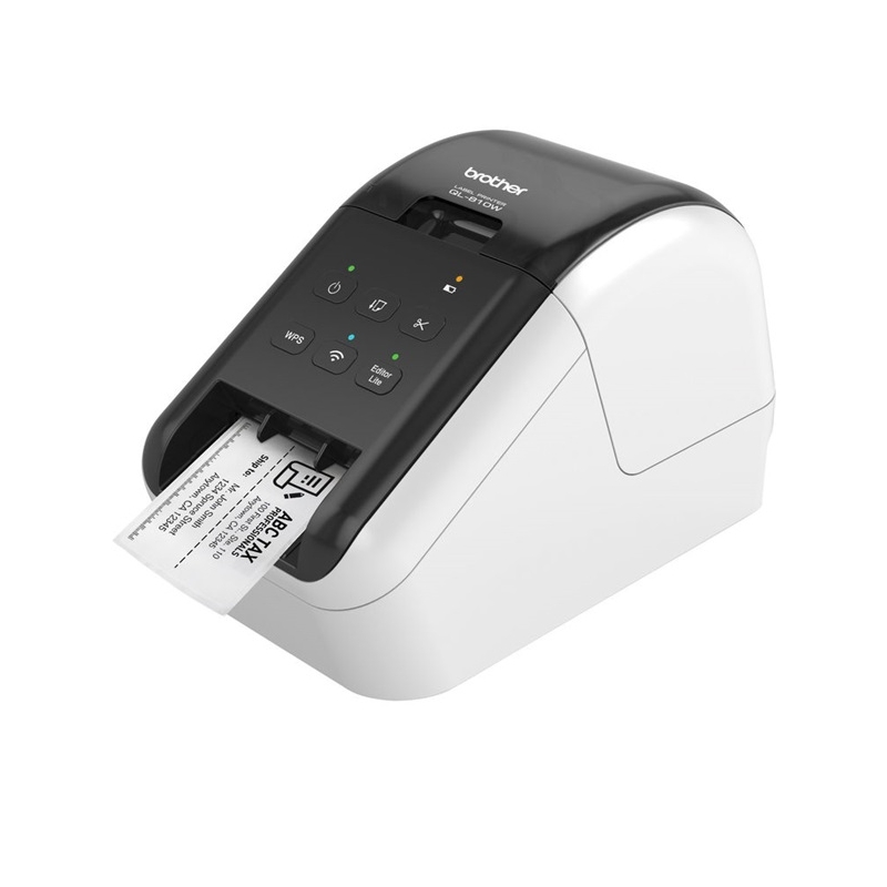 Eladó Már csak volt!!! Címkenyomtató BROTHER QL-810W asztali thermál Fekete Piros nyomtatás 148 mm mp W - olcsó, Új Eladó Már csak volt!!! - Miskolc ( Borsod-Abaúj-Zemplén ) fotó